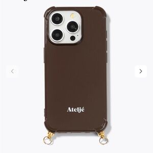 Atelje iPhone 17 pro phone case wristlet